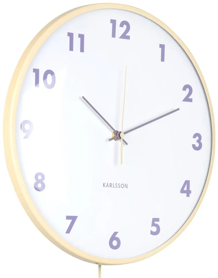 Стенен часовник с махало Cheeky Dome – Karlsson