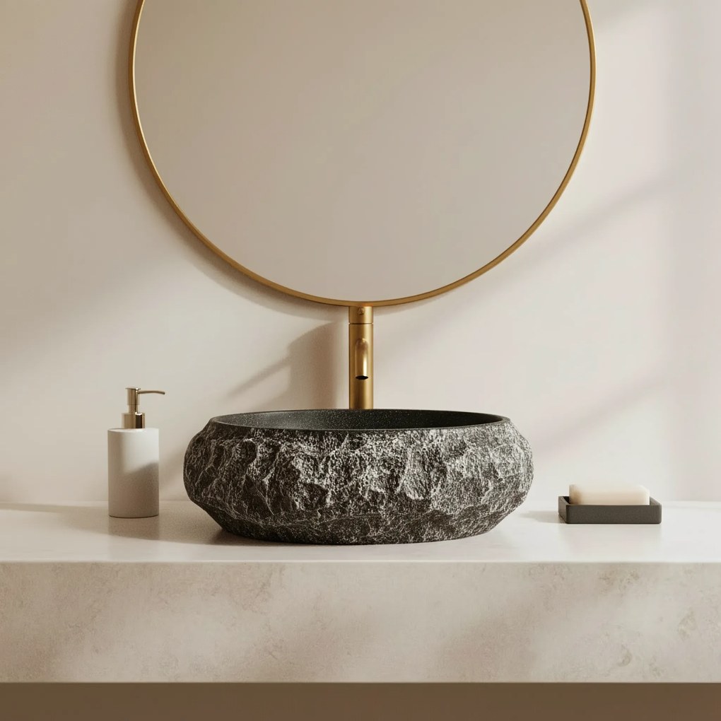 Умивалник за плот Mika Gabro Black