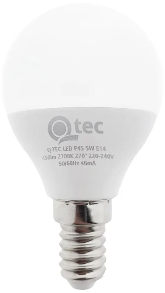 LED Крушка Qtec P45 E14/5W/230V 2700K