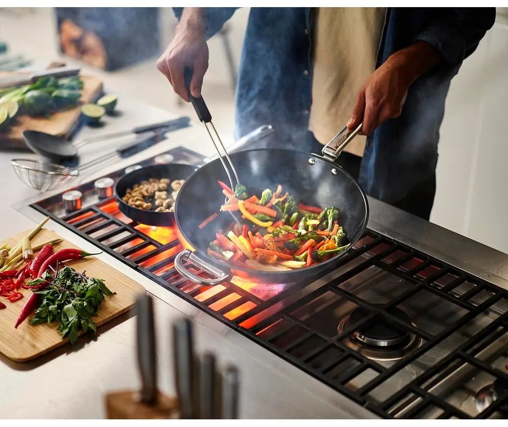 Уок тиган с керамично покритие ø 32 cm Space – Joseph Joseph