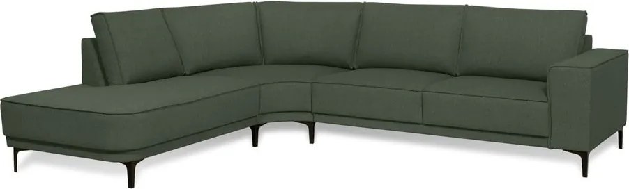 Ъглов диван в цвят каки (ляв ъгъл) Copenhagen – Scandic