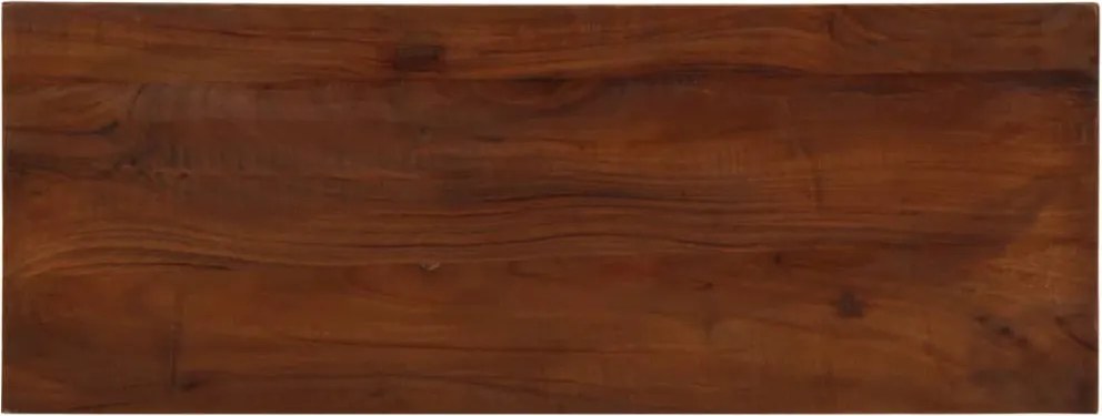 371153 vidaXL Плот за маса 80x20x2,5 см правоъгълен регенерирано дърво масив