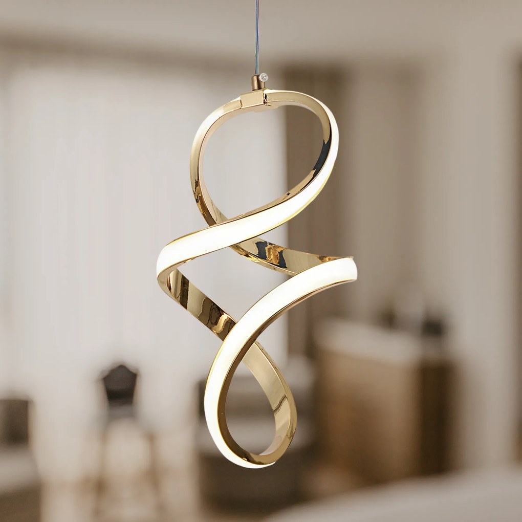 Висяща LED лампа G074-1CP Gold
