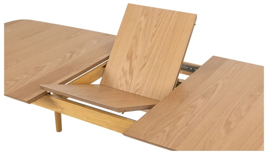 Сгъваема маса за хранене с дъбов плот 180x90 cm Montreux - Actona