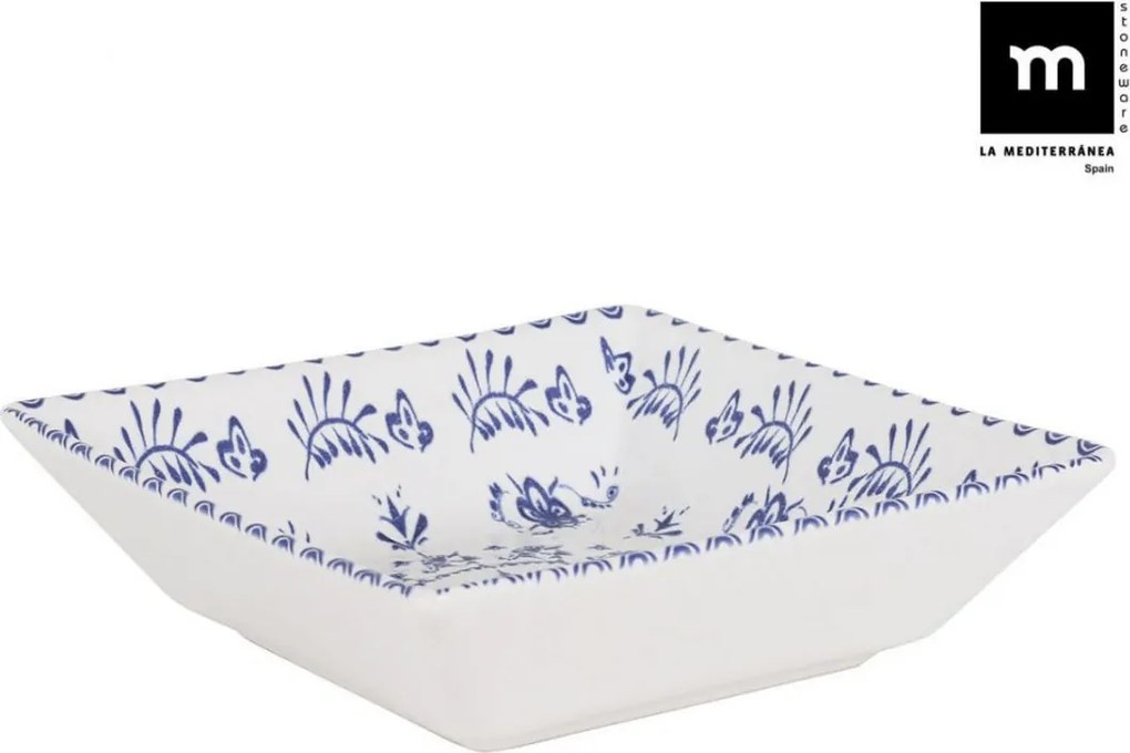 Дълбока купа LA MEDITERRANEA Blur, Порцелан - 18x18 cm