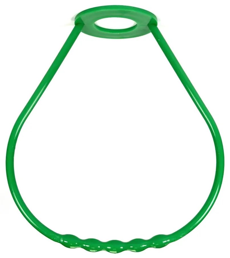 Дръжка за Полилей пластмаса зелена