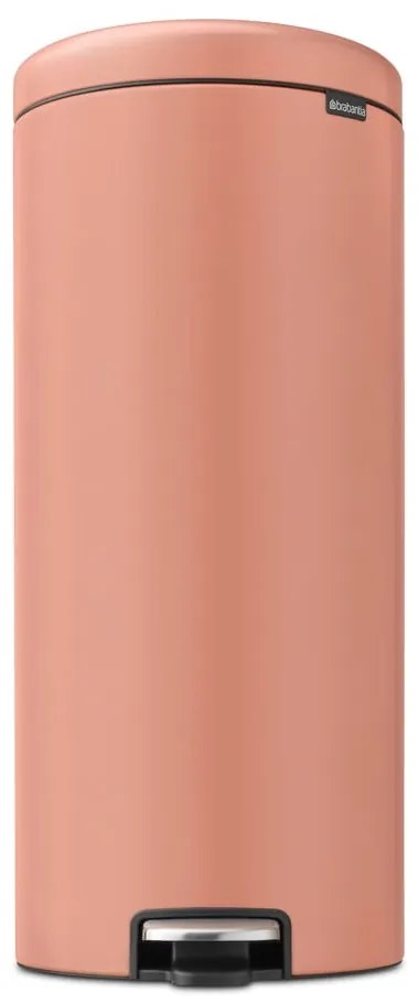 Стоманено кошче за боклук с педал в цвят сьомга 30 l NewIcon – Brabantia