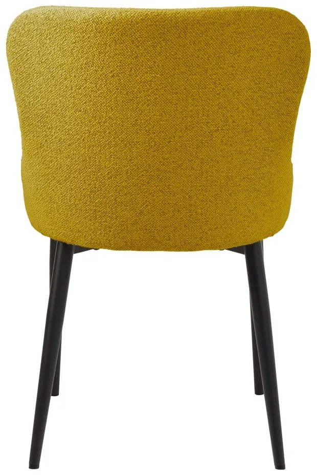 Жълт трапезен стол Ontario - Unique Furniture