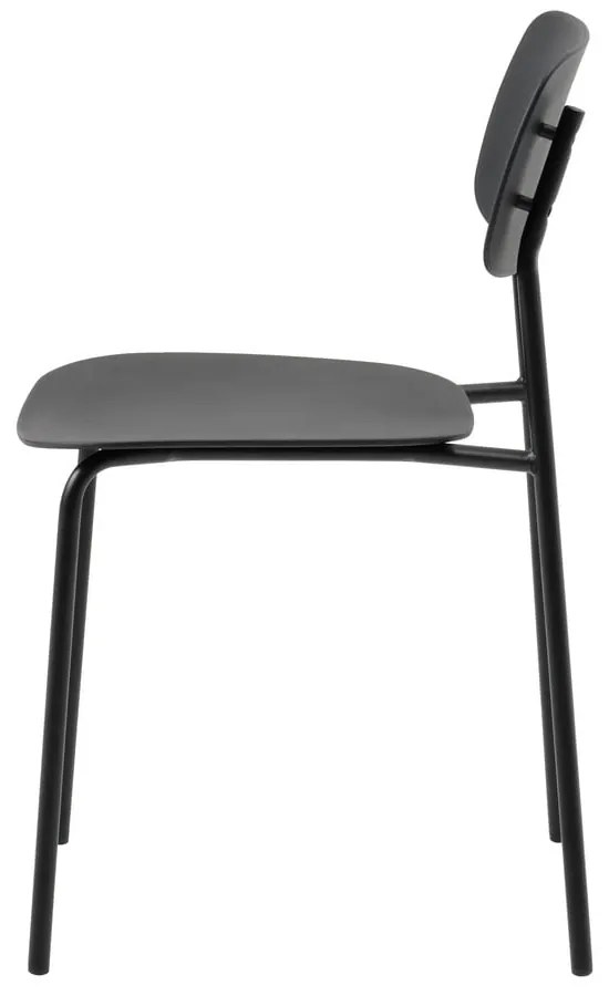 Черни трапезни столове в комплект от 2 бр. Kirkland – Unique Furniture