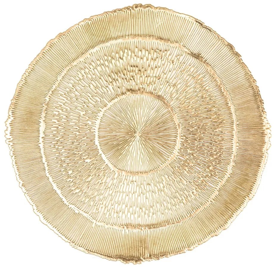 Подложка за хранене в златисто, ⌀ 38 cm - Tiseco Home Studio