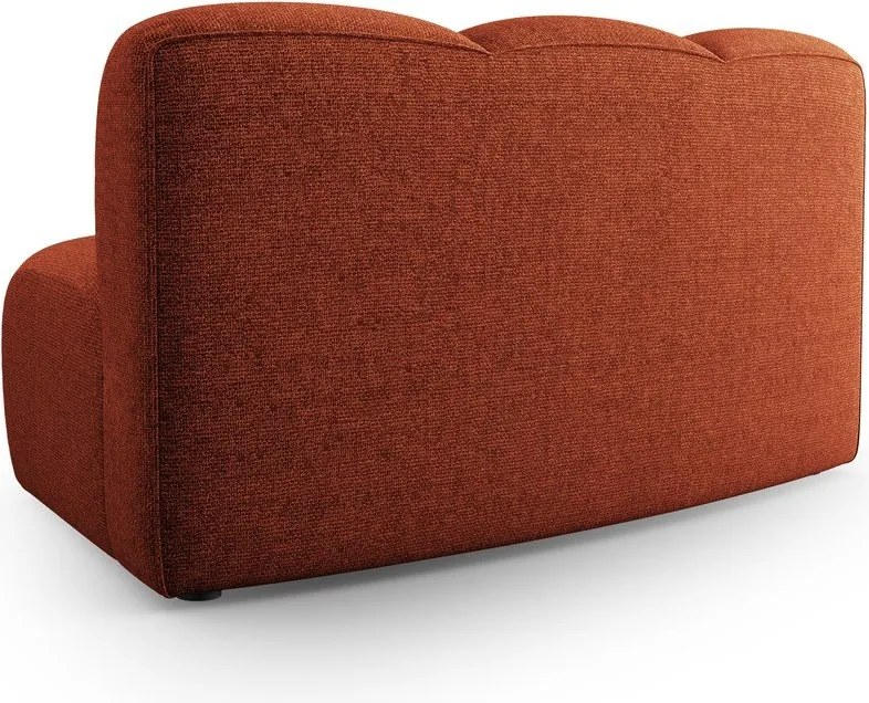 Модулен диван в тухлен цвят (среден модул) Lupine – Micadoni Home