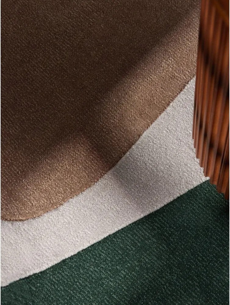 Ръчно изработен вълнен кръгъл килим ø 160 cm Hackney Clarissa – Ted Baker