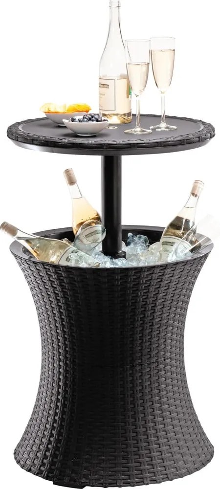 Кръгла градинска маса с тавичка за лед 49.5x49.5 cm Cool – Keter