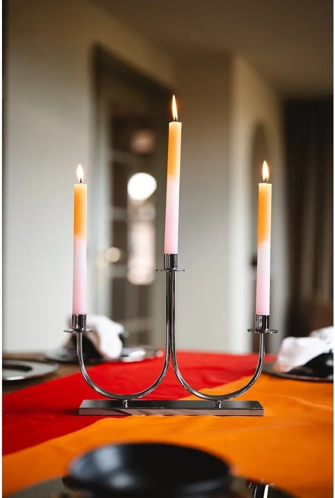 Метален свещник Elana – Zilverstad