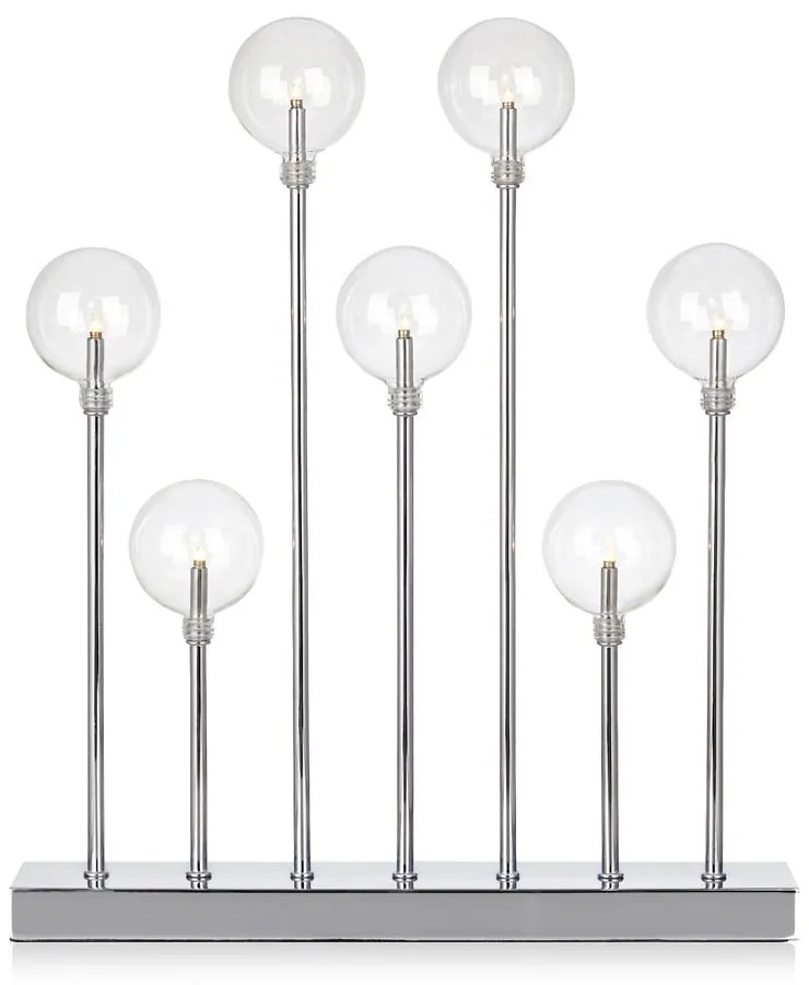 Свещник в сребрист цвят, височина 50 cm Junior - Markslöjd