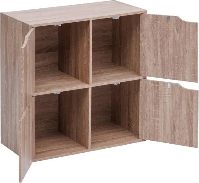 Рафт 5five Mix'n Door, 4 отделения, 67.5 x 32 x 67.5 cm