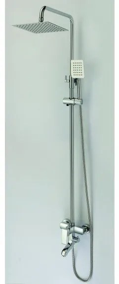 Душ система със смесител, пита, слушалка и шлаух ICT 6327 "АЛИС", Inter Ceramic