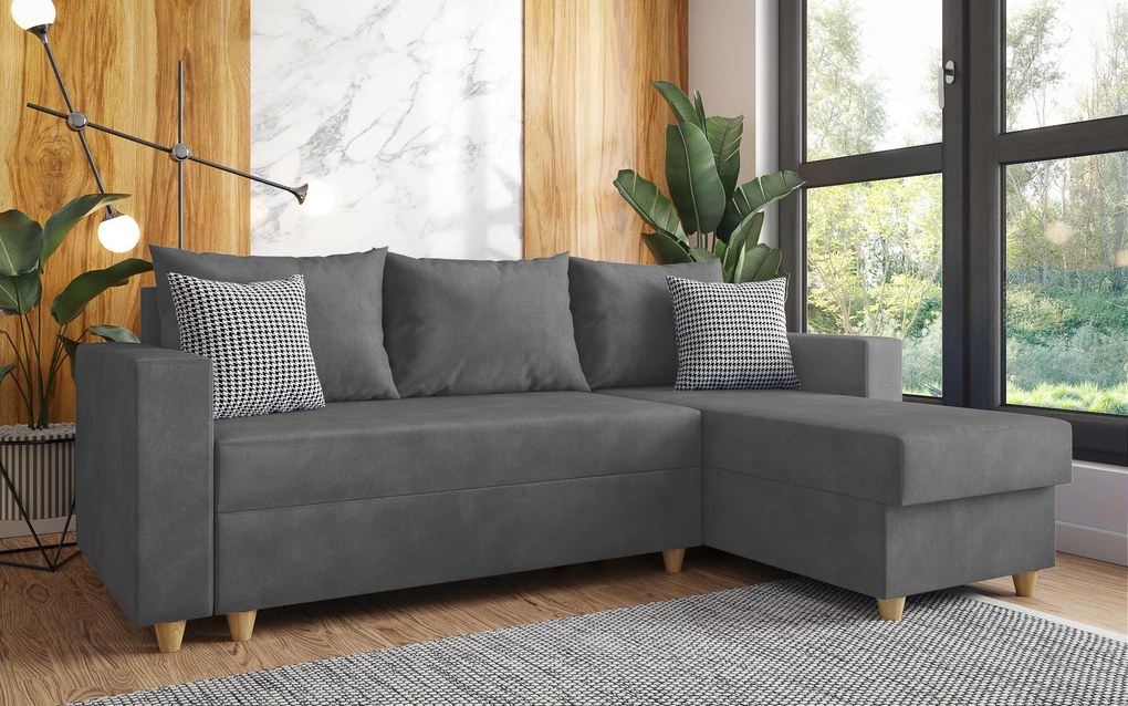 Разтегателен ъглов диван Фабиола