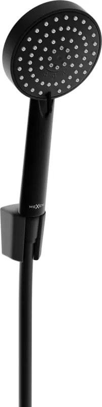 Mexen R-75 стенен душ комплект, черен - 785755052-70