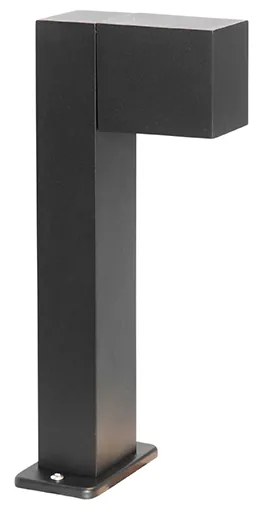 Индустриална външна подова лампа черна 35 см IP44 - Baleno