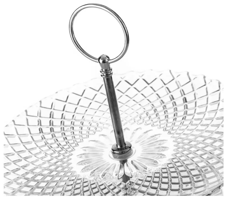 Стъклена стойка за десерти Harlequin – Casa Selección