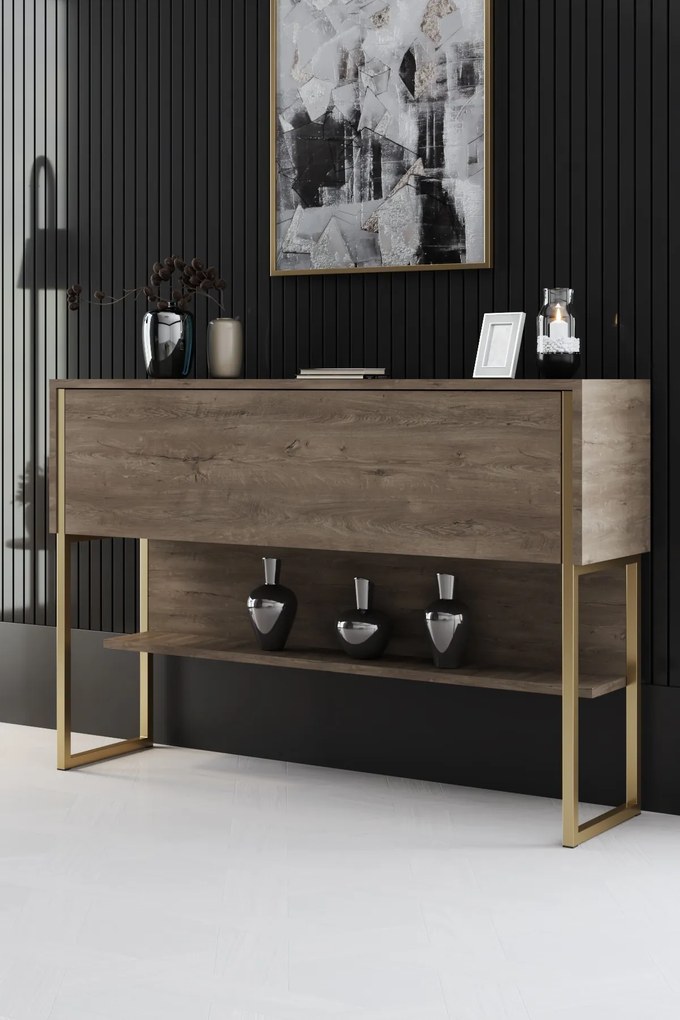 Скрин Luxe, цвят Златен Орех