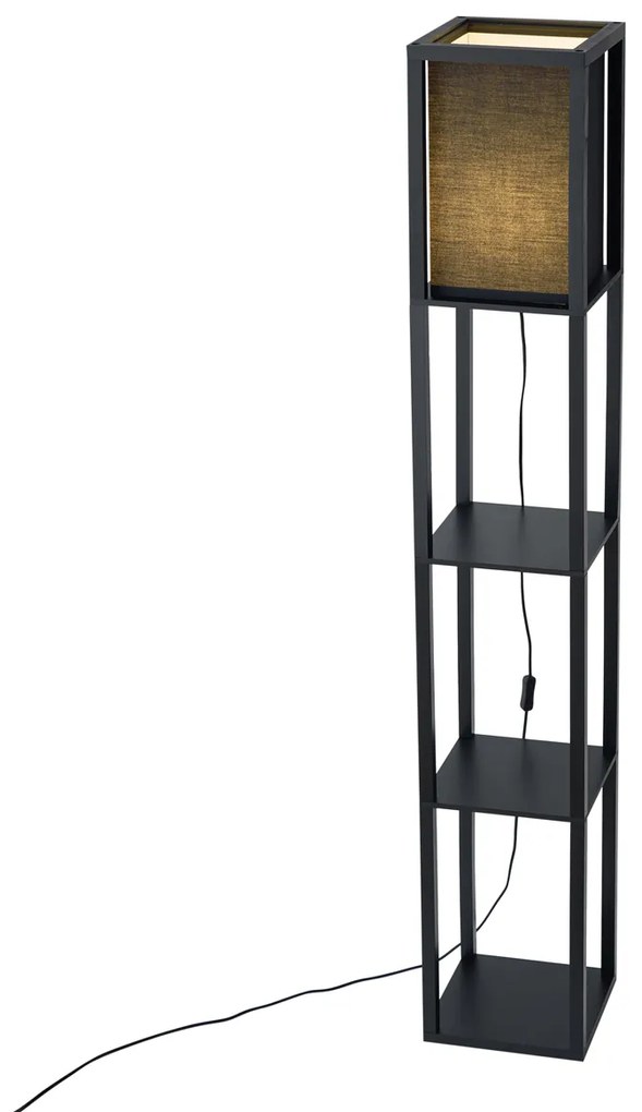 Интелигентна подова лампа черна с Wi-Fi A60 - Stojan