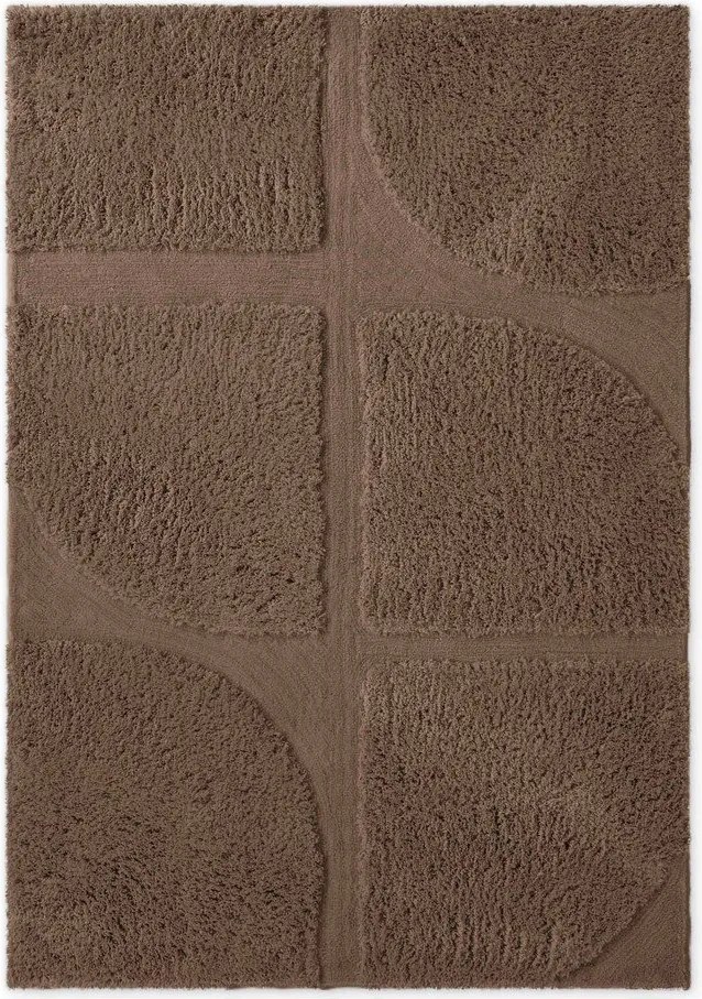 Кафяв ръчно изработен килим 200x300 cm Lambeth Jasper – Ted Baker