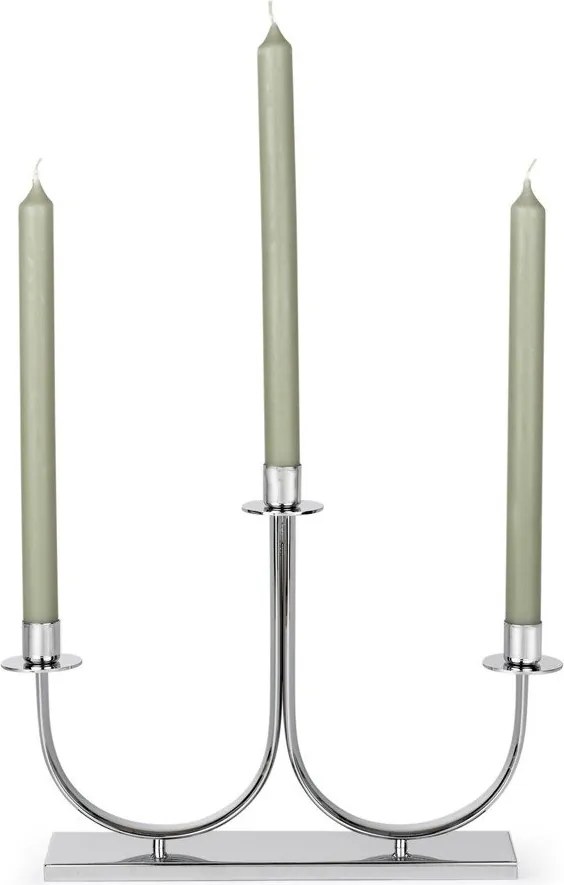 Метален свещник Elana – Zilverstad