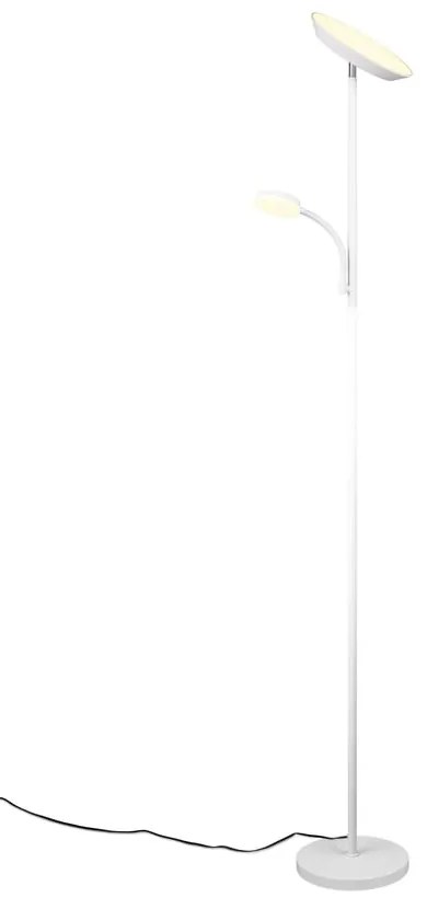 Бяла LED подова лампа (височина 178 cm) Specter – Reality