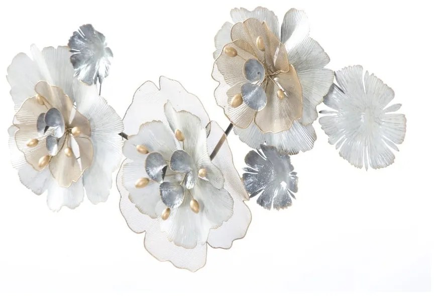 Метална декорация за стена , 119 x 60 cm Flowery - Mauro Ferretti