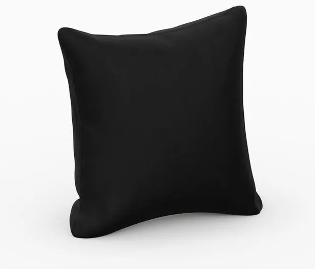 Черна кадифена възглавница за модулен диван Rome Velvet - Cosmopolitan Design