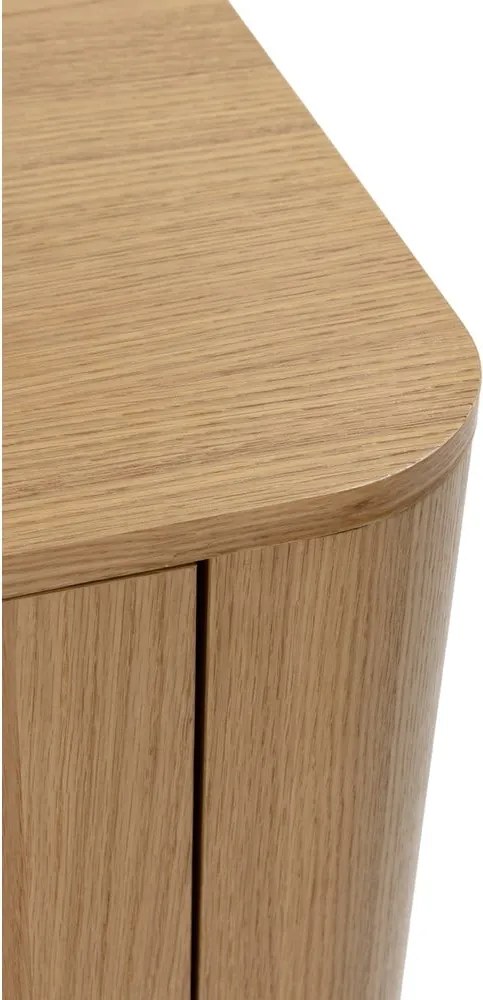 Скрин от декор от дъб в естествен цвят 180x75x40 cm Padoc – MOME