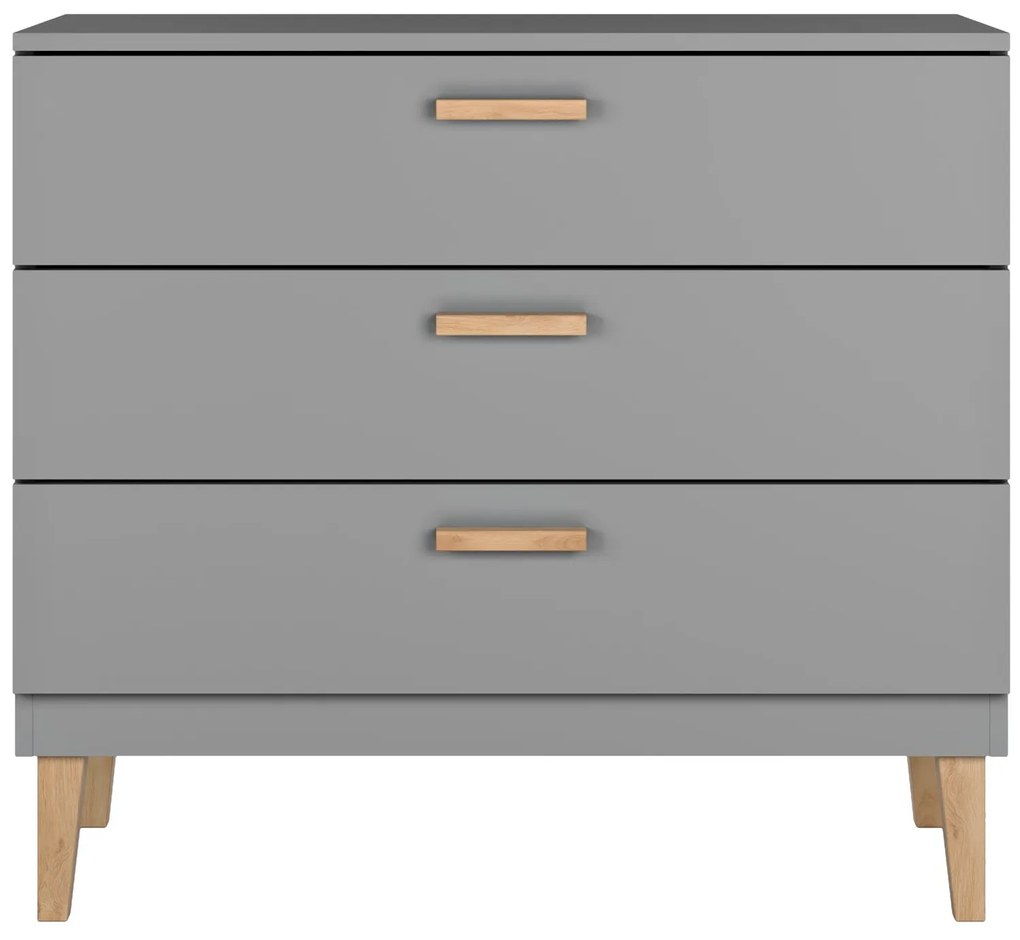 Контейнер с чекмеджета Kubi - сив