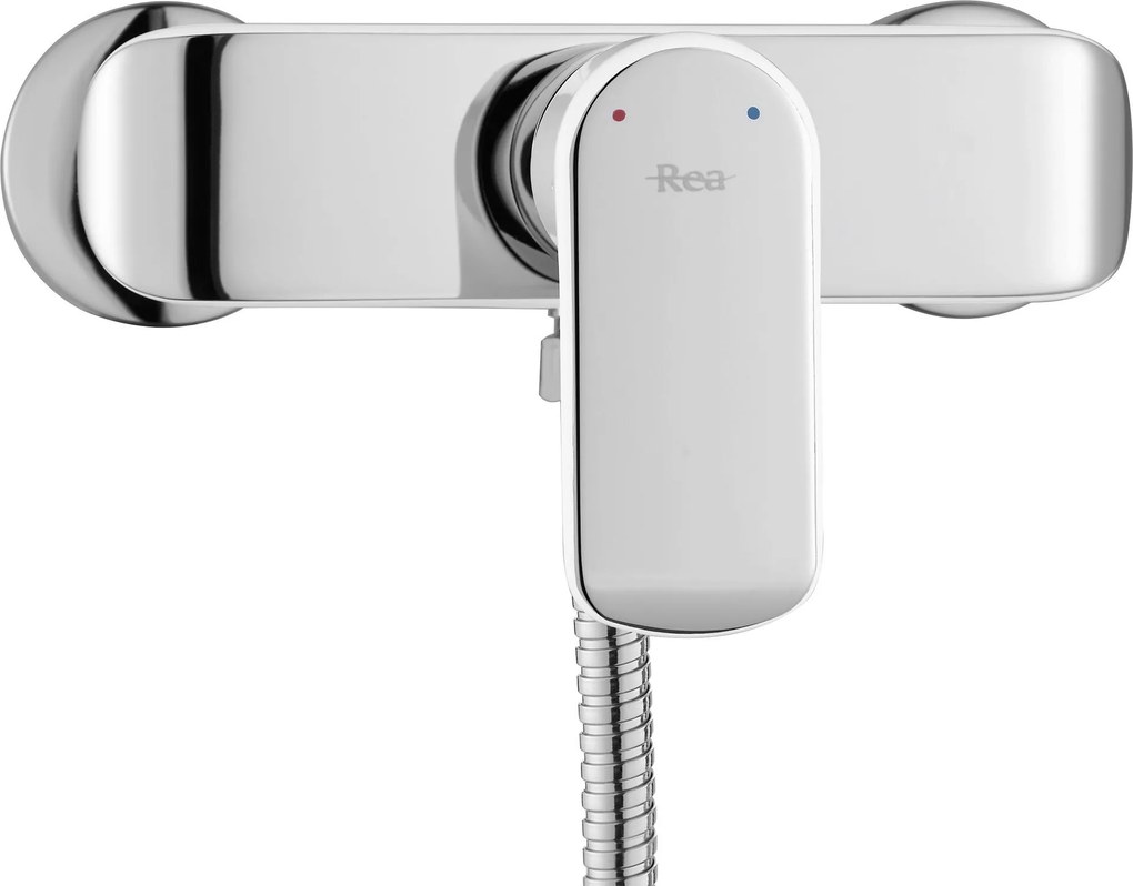Смесител за душ REA Bloom бял хром