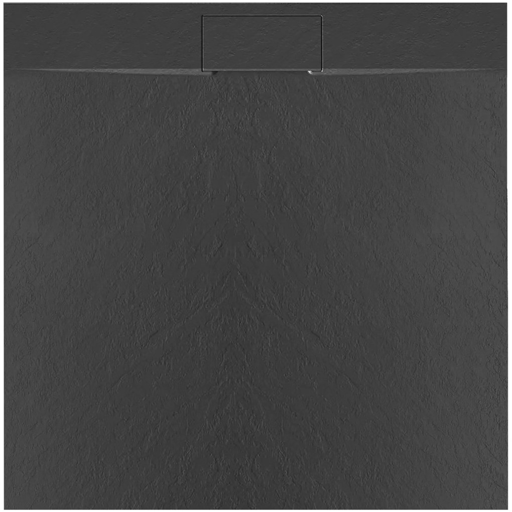 Корито за душ кабина Rea Bazalt Black 90x90