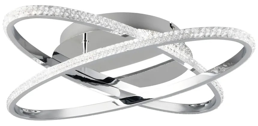 LED осветително тяло за таван в сребристо Lane - Trio