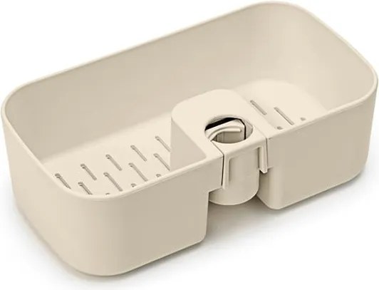 Органайзер за душ Brabantia ReNew 1006272, 7.5х13.3х24.4 см, Дъно с отвори за вода, Устойчивост на корозия, Бежов