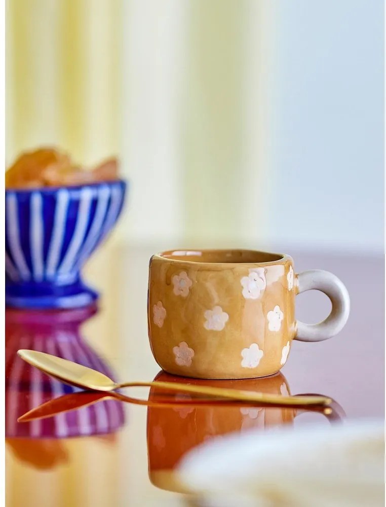 Кафява керамична детска чаша 110 ml Nini – Bloomingville