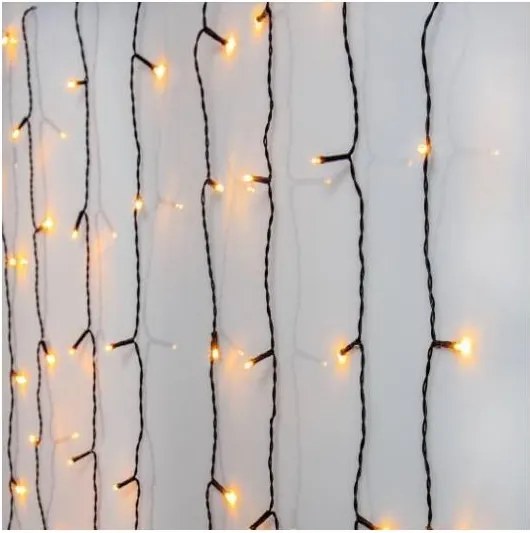 Eglo 410829 - LED Външна  завеса GOLDEN 120xLED 1,3m IP44 топла бяла