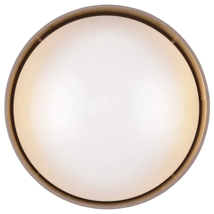 Светлокафяво LED осветление за таван ø 30 cm Locarno - Trio