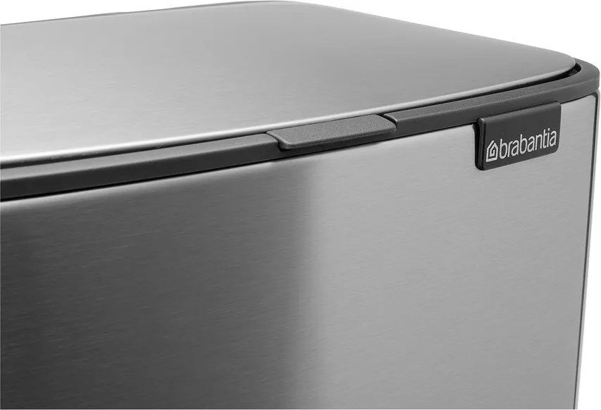 Стоманено кошче за боклук с педал в матово сребрист цвят 12 l Bo – Brabantia