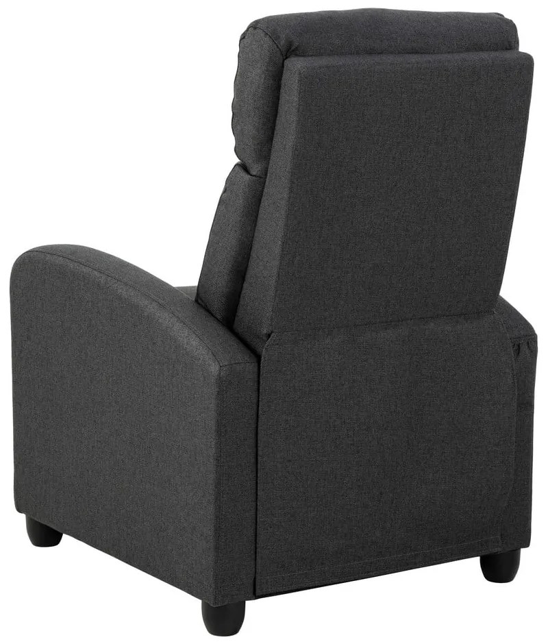 Антрацитно релаксиращо кресло Siom – Actona