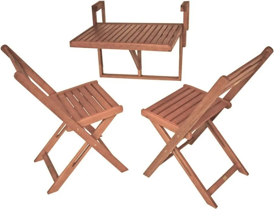 Висяща балконска маса 64x65 cm Berkeley – Garden Pleasure