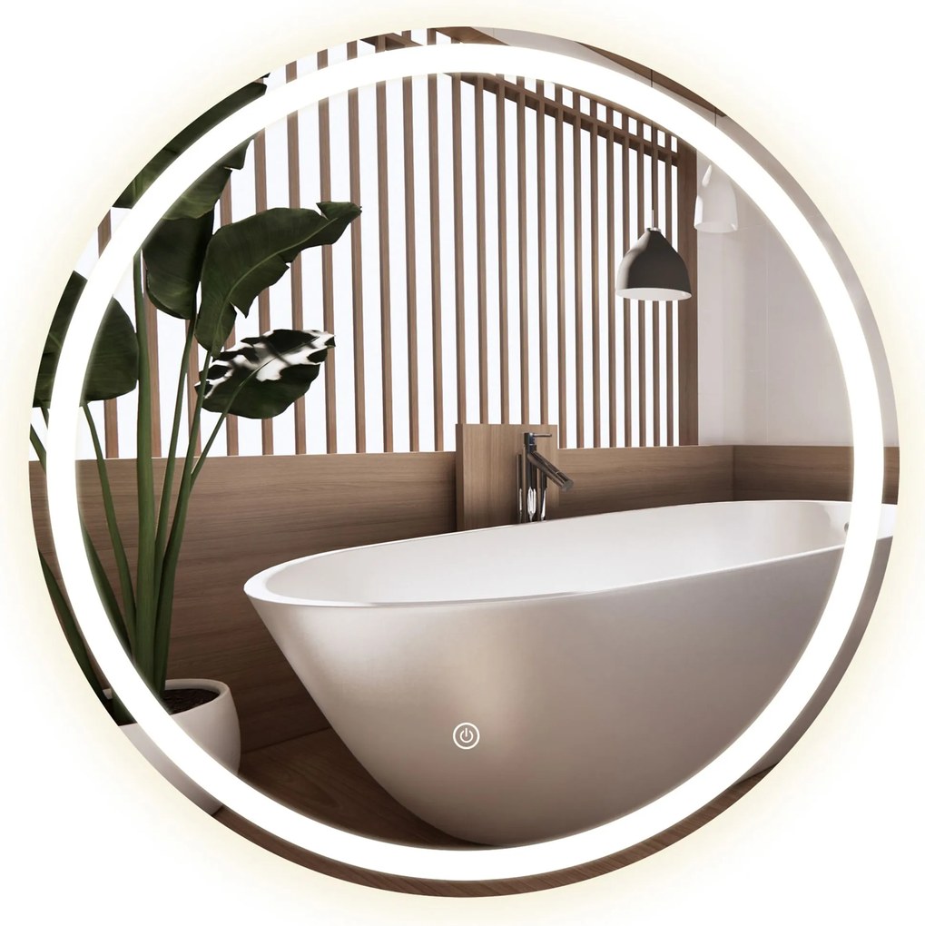 Огледало LED 80cm  BAS