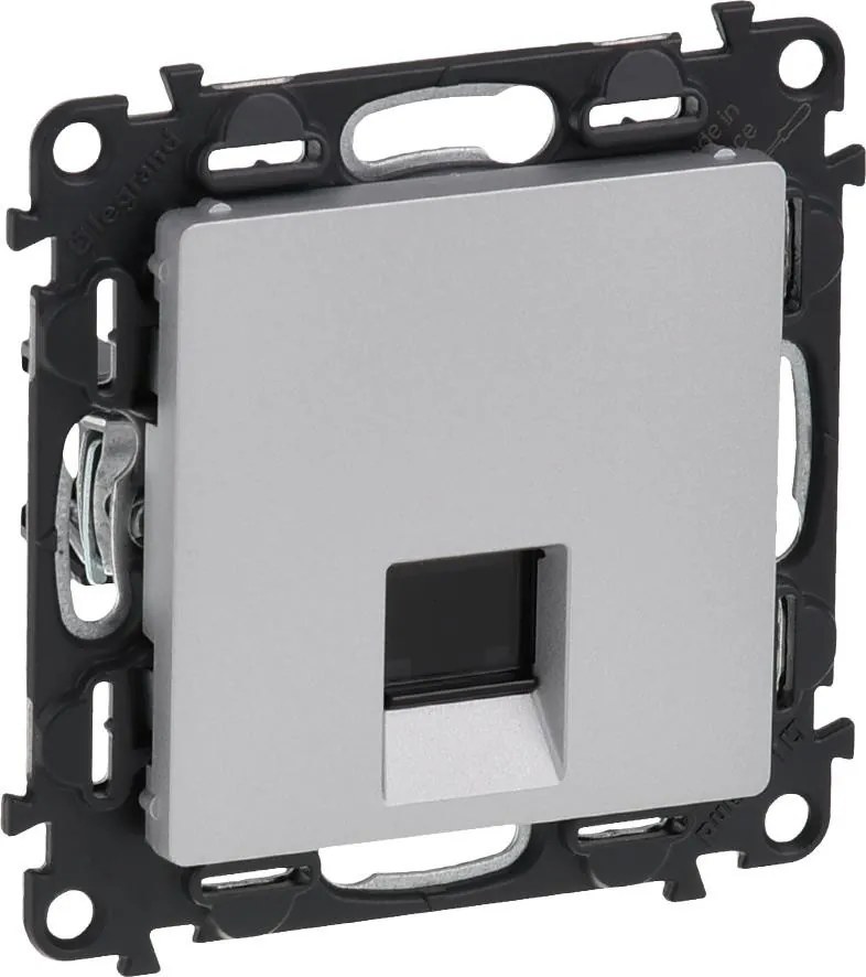 Legrand Розетка RJ45 cat.5е FTP цвят алуминий Valena Life  - 753353