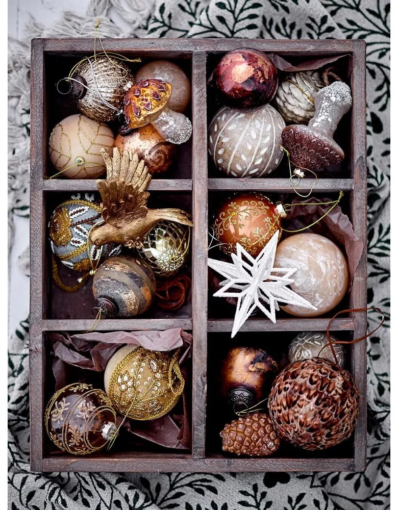 Стъклена коледна топка Nancy – Bloomingville