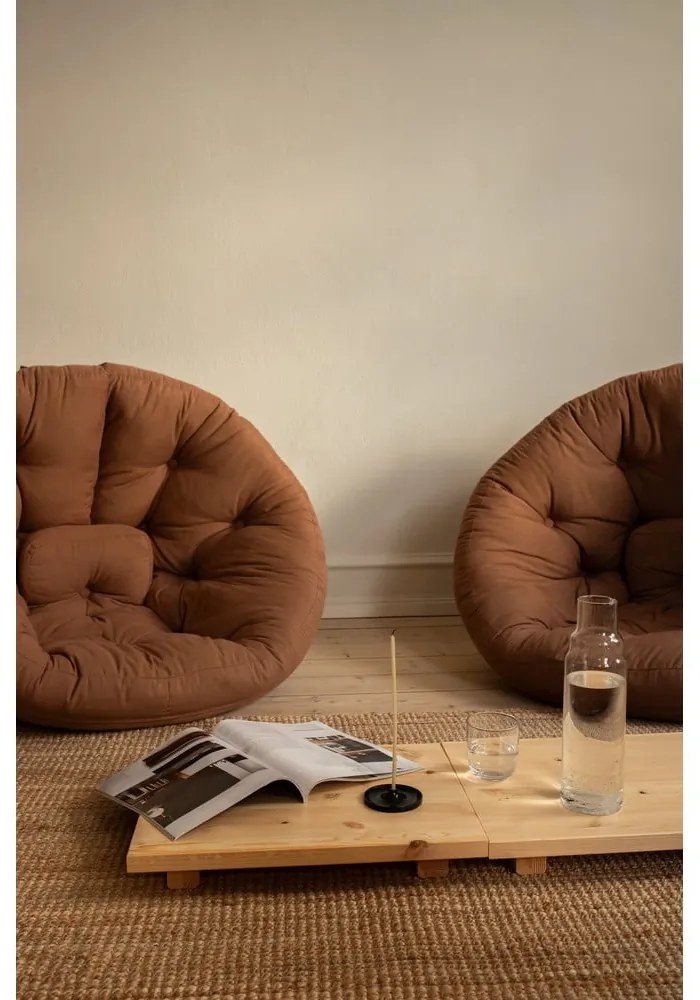 Нощни шкафчета в комплект 2 бр. в естествен цвят Dock – Karup Design