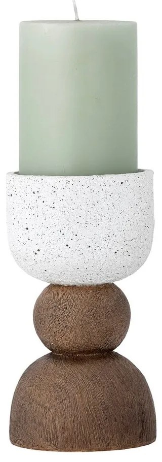 Свещник от полирезин Marjun - Bloomingville