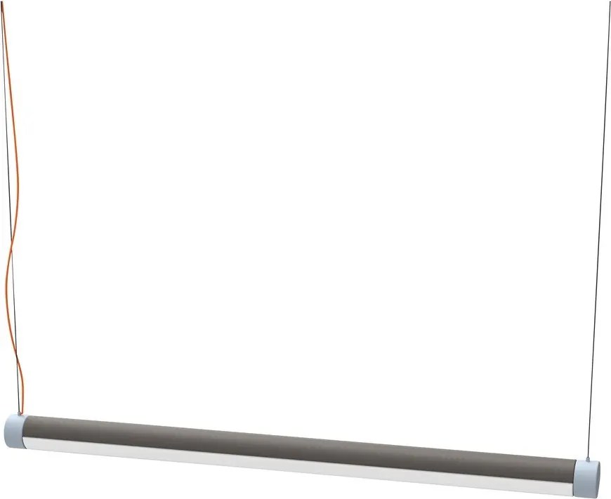 Сиво LED затъмняващо се висящо осветително тяло Interplay – Hübsch